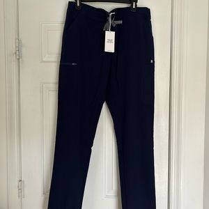NWT Figs Women’s Scrub Pants Medium Navy Blue